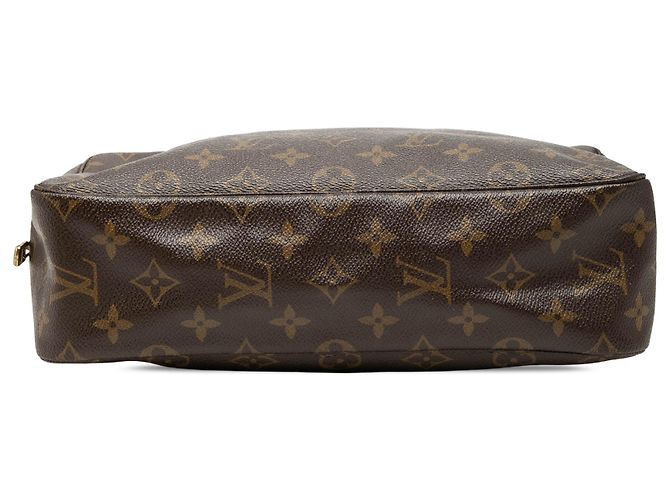 Louis Vuitton Brown Monogram Trousse Toilette 28 Castaño - vista 3