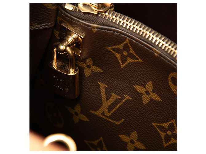 Louis Vuitton Brown Monogram Montaigne BB Marrone - vista 6