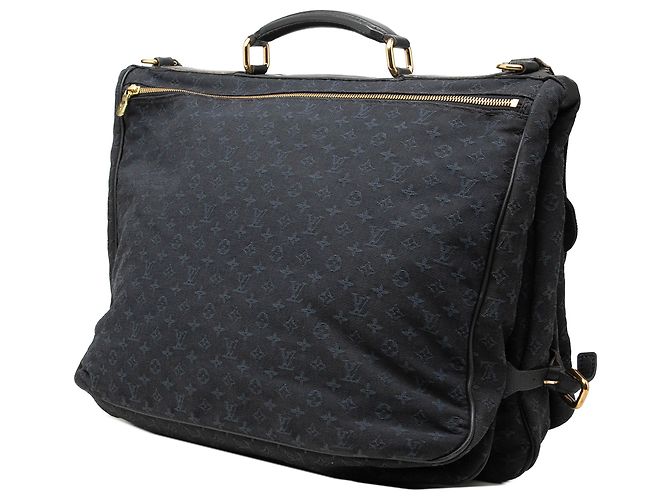 Louis Vuitton Blue Monogram Mini Lin Denise Azul Azul marino - vista 2