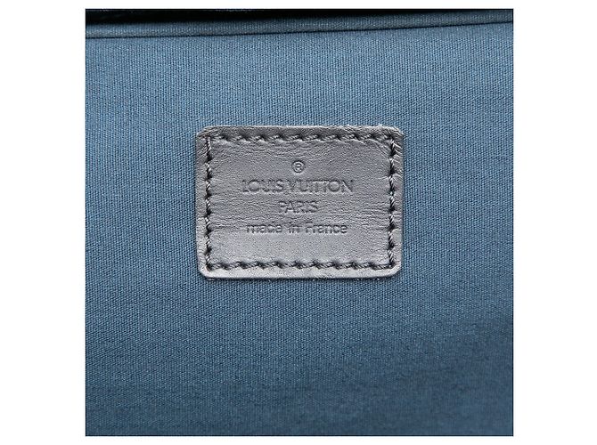 Louis Vuitton Blue Monogram Mini Lin Denise Azul Azul marino - vista 5