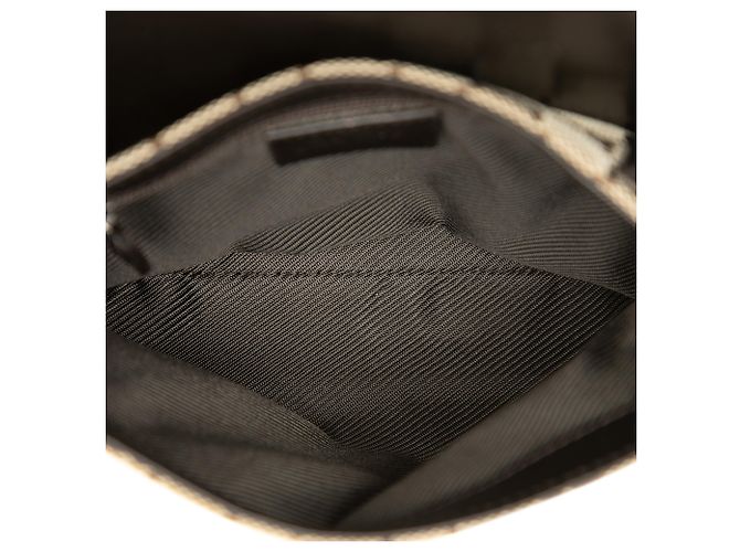 Gucci Jackie Gürteltasche aus beigem GG Canvas - Ansicht 4