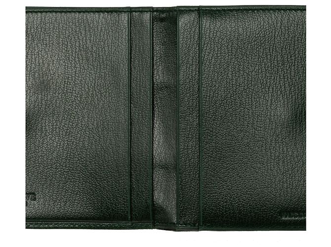 Cartera compacta Velazquez LOEWE de piel de becerro verde Verde oscuro - vista 4