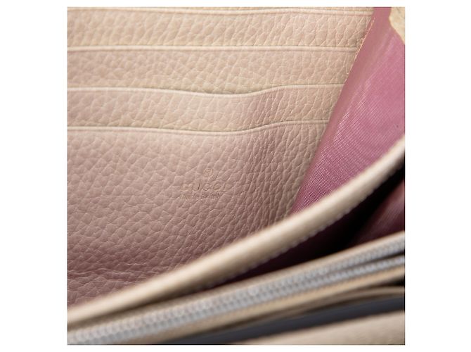 Cartera Dionysus con cadena de piel de becerro marrón Gucci Castaño Beige - vista 5