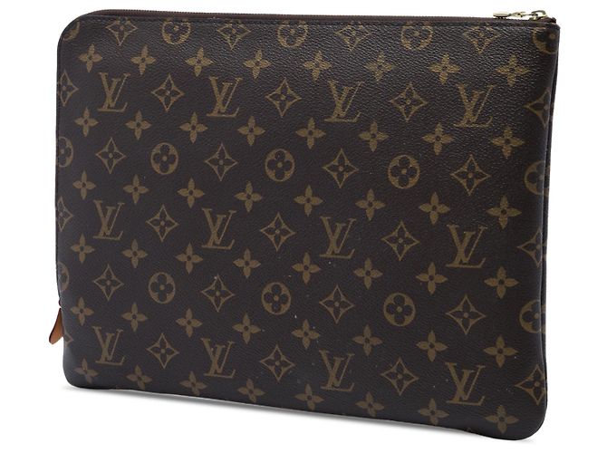 Louis Vuitton Brown Monogram Etui Voyage GM Marrone - vista 2