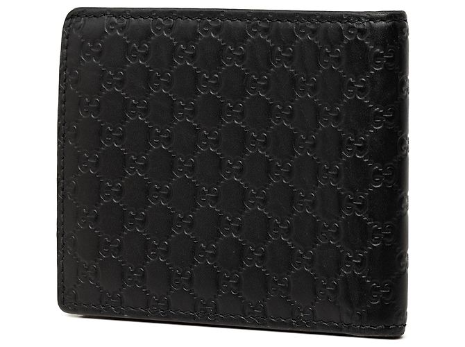 Gucci Black Microguccissima Bifold Wallet - view 2