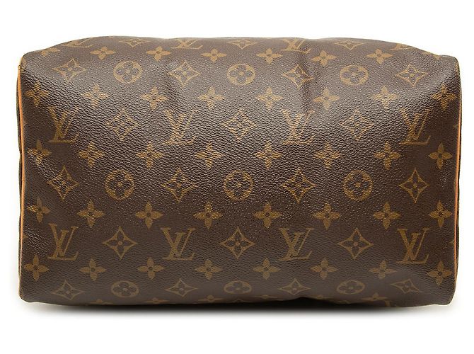 Louis Vuitton Brown Monogram Speedy 30 Marron - vue 3