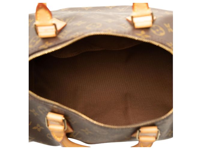 Louis Vuitton Brown Monogram Speedy 30 Marron - vue 4
