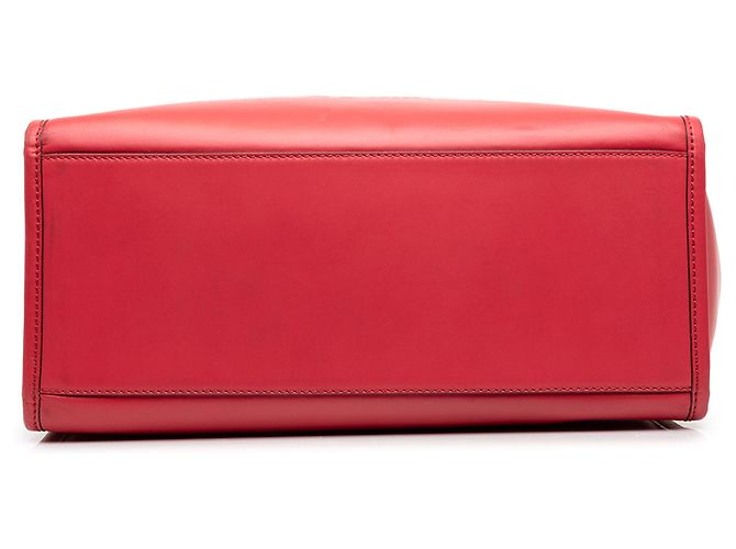 Fendi Sunshine Shopper Tote aus Leder in Rosa, Größe Medium Pink - Ansicht 3