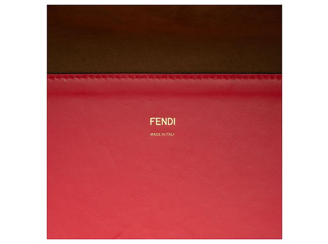 Fendi Sunshine Shopper Tote aus Leder in Rosa, Größe Medium Pink - Ansicht 5