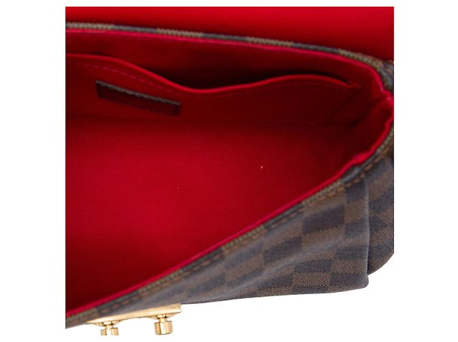 Louis Vuitton Brown Damier Ebene Croisette Braun - Ansicht 4