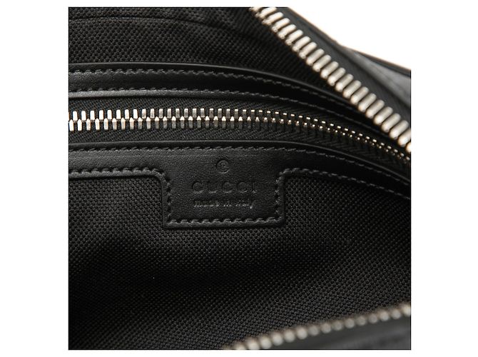 Borsa cintura Gucci Black GG Supreme Web Nero - vista 5