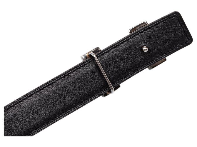 Hermès H Touareg Wendelgürtel aus braunem Epsom - Ansicht 5