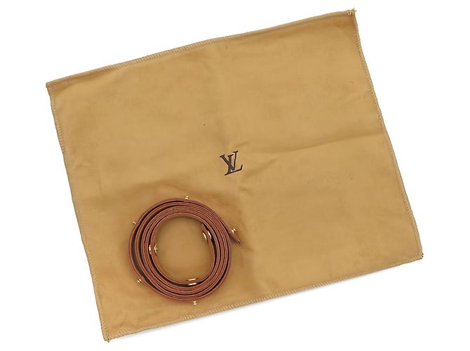 Louis Vuitton Brown Monogram Pochette Florentine Marrone - vista 6