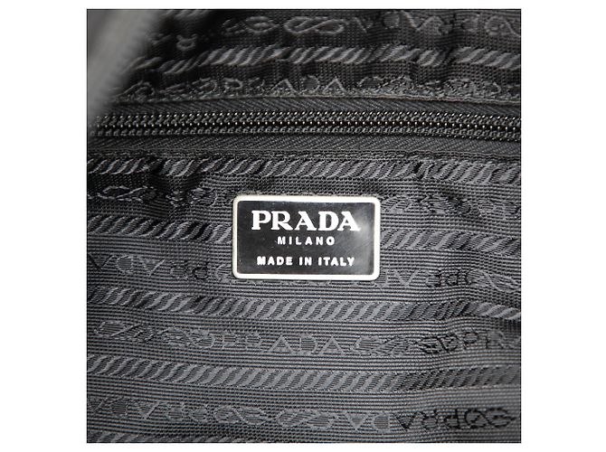 Tote Sacola Prada em Tessuto Preta Preto - vista 5