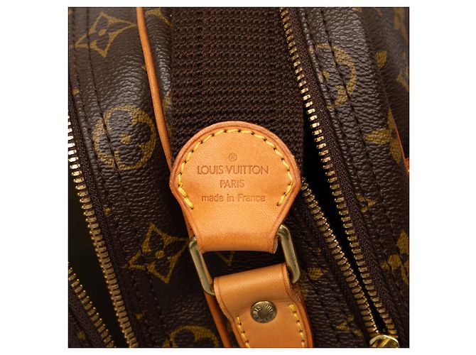 Louis Vuitton Brown Monogram Reporter GM Marrom - vista 5