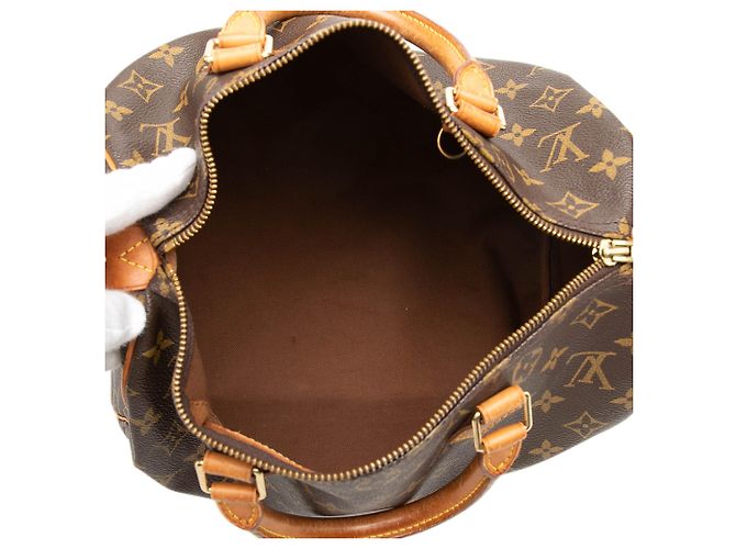 Louis Vuitton Brown Monogram Speedy 30 Braun - Ansicht 4