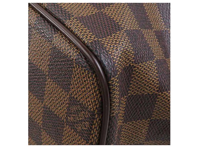 Louis Vuitton Brown Damier Ebene Saleya GM Castaño - vista 11