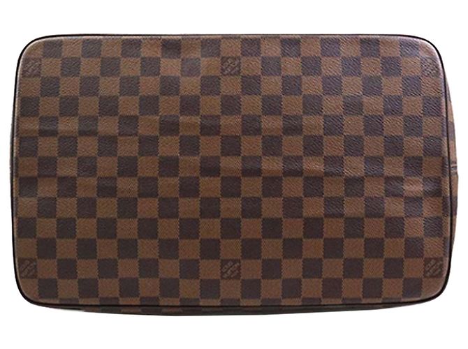 Louis Vuitton Brown Damier Ebene Saleya GM Castaño - vista 4
