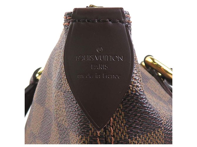 Louis Vuitton Brown Damier Ebene Saleya GM Castaño - vista 6