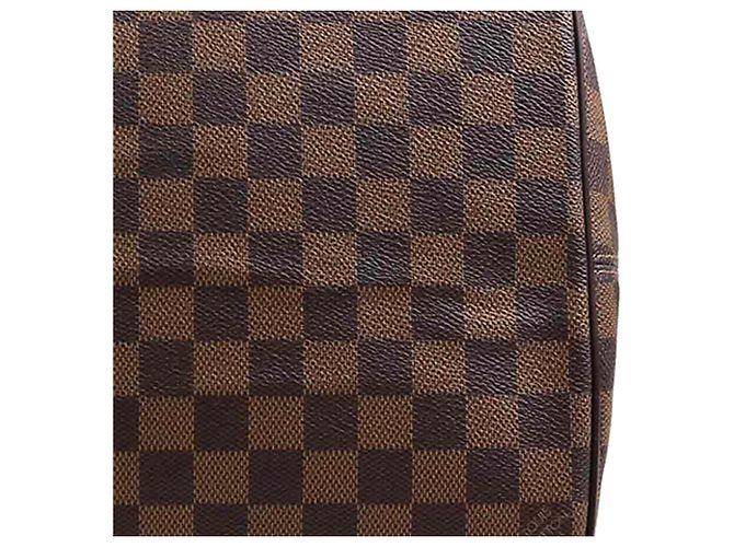 Louis Vuitton Brown Damier Ebene Saleya GM Castaño - vista 8