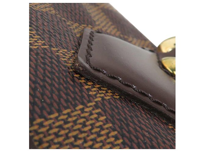 Louis Vuitton Brown Damier Ebene Saleya GM Castaño - vista 9