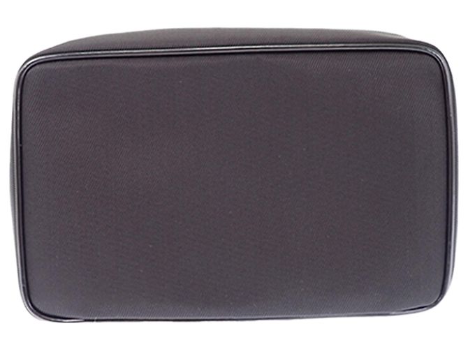 Bamboo Bolsa Vanity Gucci em nylon preto com bambu - vista 7