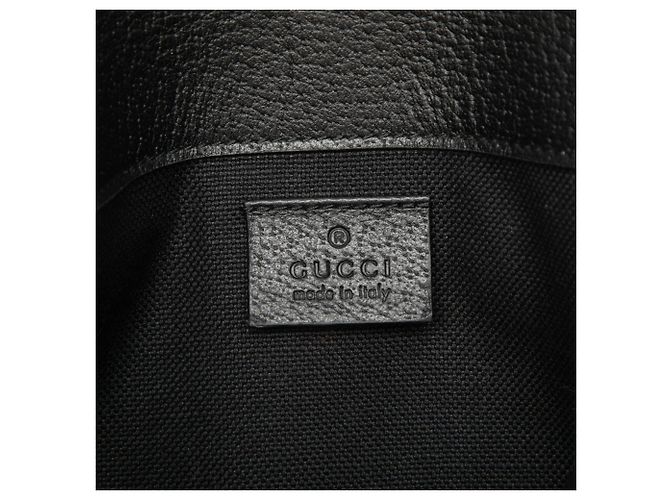 Gucci Slim Gürteltasche aus beiger GG-Wolle - Ansicht 5