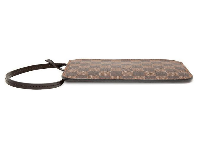 Louis Vuitton Brown Damier Ebene Neverfull MM Täschchen Braun - Ansicht 3