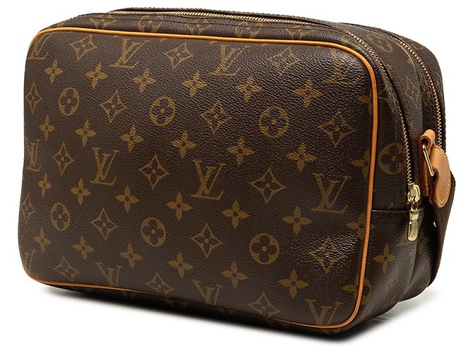 Louis Vuitton Brown Monogram Reporter PM - view 2