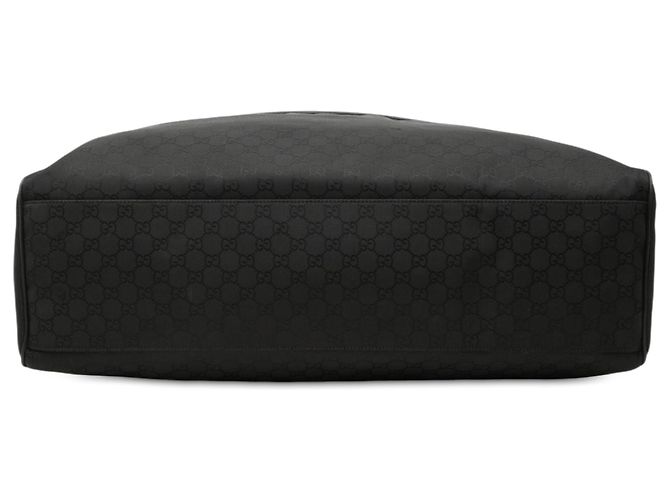 Borsa da viaggio Gucci in nylon GG nero - vista 3