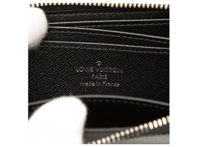 Louis Vuitton Zippy Münzbeutel Damier Graphite Schwarz - Ansicht 5