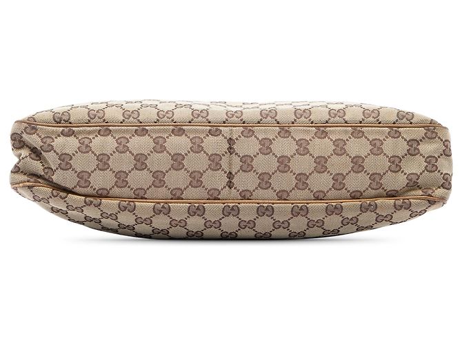 Bolsa de Ombro Gucci Beige GG Canvas Eclipse Bege - vista 3