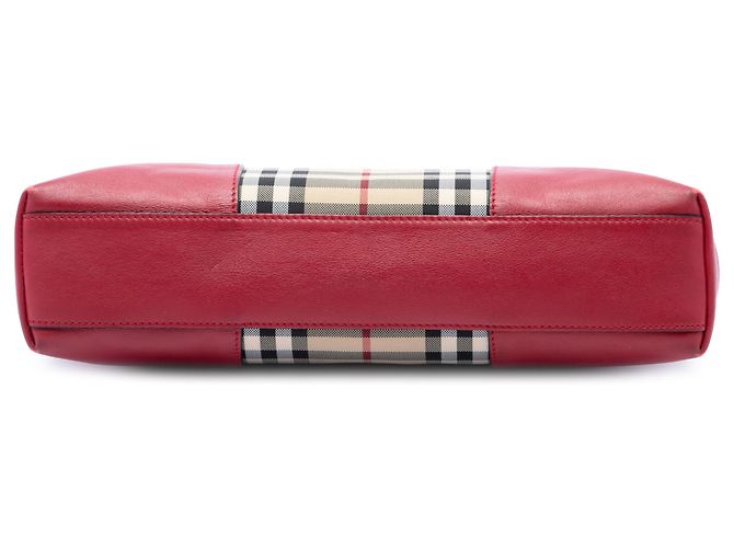 Burberry Beige Haymarket Check Coated Canvas Chichester Crossbody - vista 3