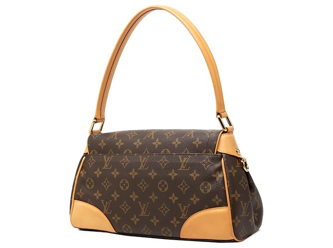 Louis Vuitton Brown Monogram Beverly MM Marrone - vista 2