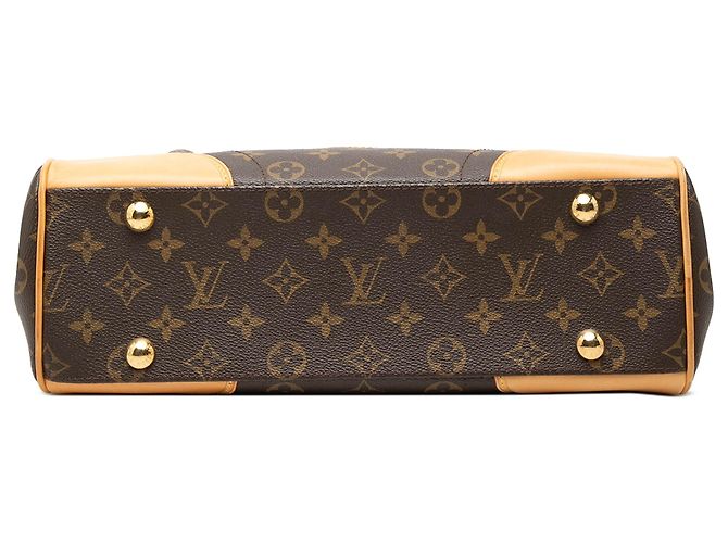 Louis Vuitton Brown Monogram Beverly MM Marrone - vista 3