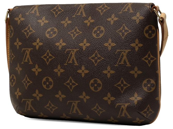 Louis Vuitton Brown Monogram Musette Tango Short Strap Marrom - vista 2