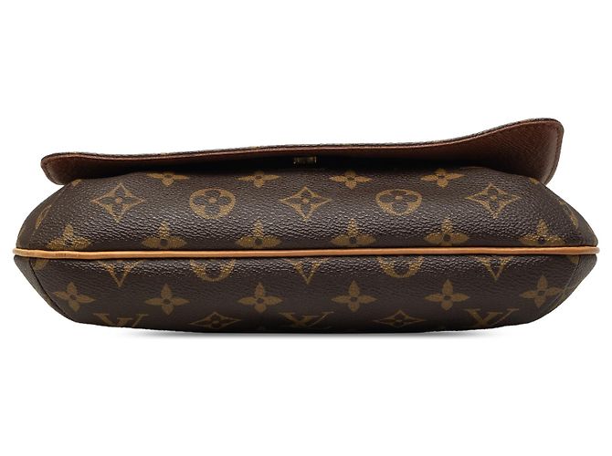 Louis Vuitton Brown Monogram Musette Tango Short Strap Marrom - vista 3