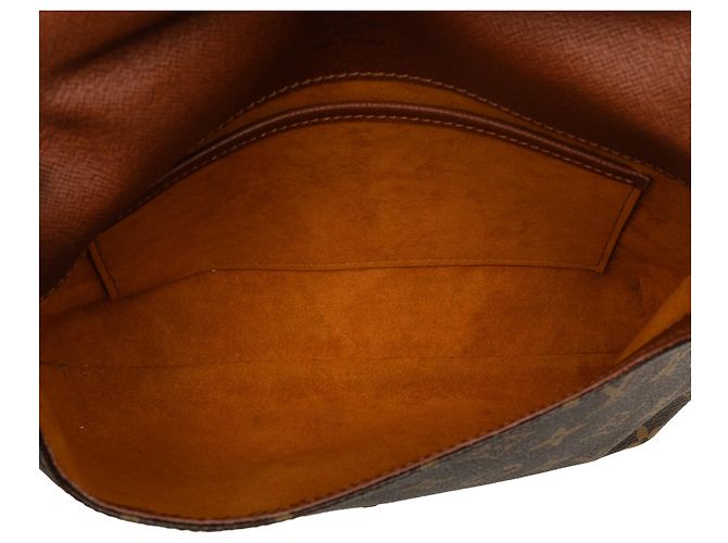 Louis Vuitton Brown Monogram Musette Tango Short Strap Marrom - vista 4
