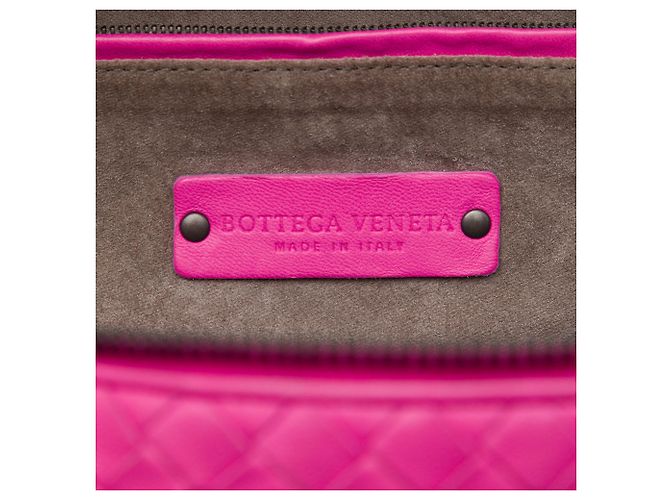Bottega Veneta Tote Conversível Medium Nappa Intrecciato Rosa - vista 5