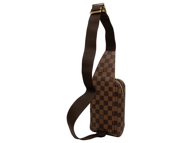 Louis Vuitton Brown Damier Ebene Geronimos Marron - vue 2