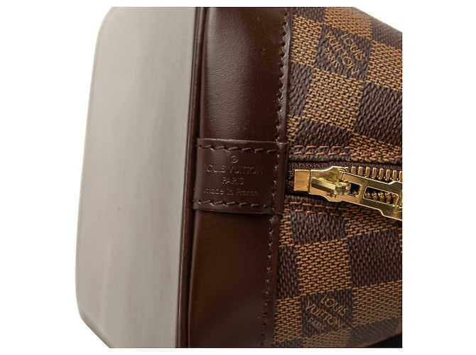 Louis Vuitton Brown Damier Ebene Alma PM Marrom - vista 5