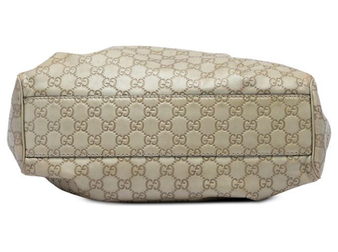 Bolso Tote Gucci Gold Medium Guccissima Sukey Dorado - vista 3