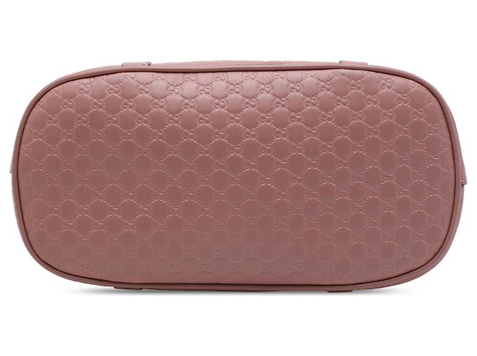 Borsa Gucci Pink Mini Microguccissima Dome Satchel Rosa - vista 3