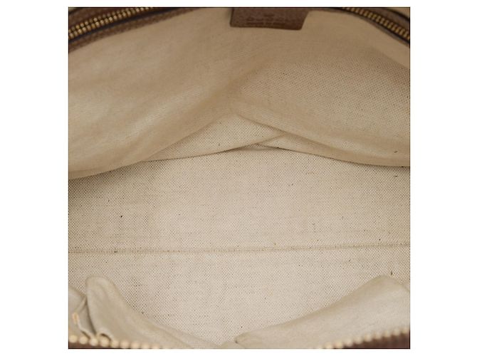Gucci Bree Dome Tote Medium aus GG Canvas Beige - Ansicht 4