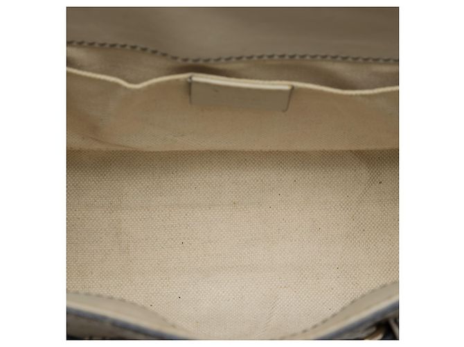 Gucci Gray Small Guccissima Emily Schultertasche Braun Grau - Ansicht 4