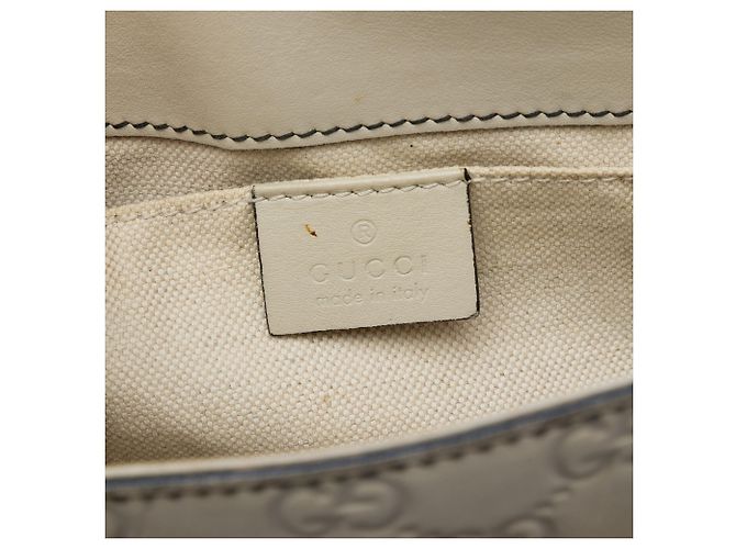 Gucci Gray Small Guccissima Emily Schultertasche Braun Grau - Ansicht 5