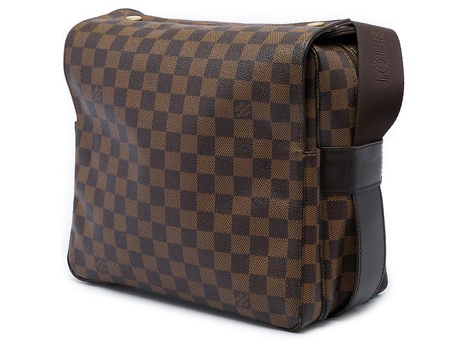 Louis Vuitton Brown Damier Ebene Naviglio Marrone - vista 2