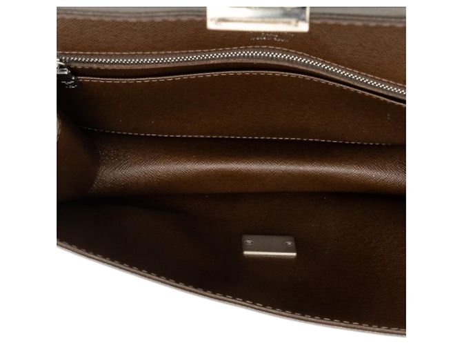 Louis Vuitton Brown Taiga Selenga Braun Dunkelbraun - Ansicht 4