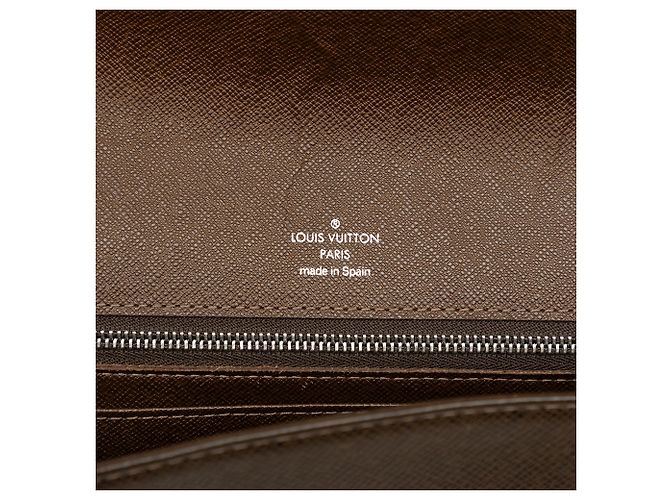 Louis Vuitton Brown Taiga Selenga Braun Dunkelbraun - Ansicht 5