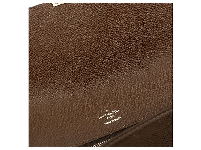 Louis Vuitton Brown Taiga Selenga Braun Dunkelbraun - Ansicht 6